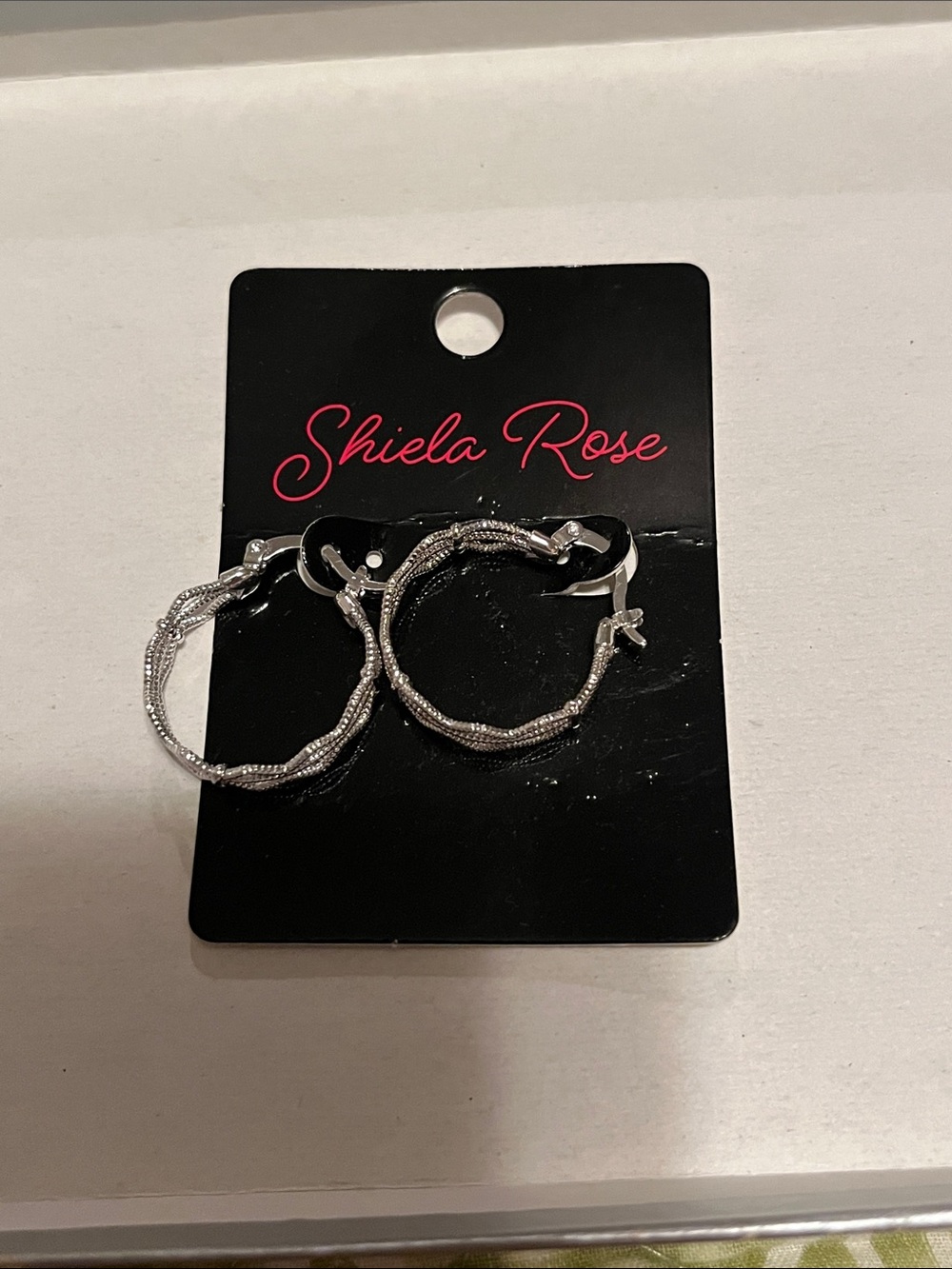 Hoop earrings